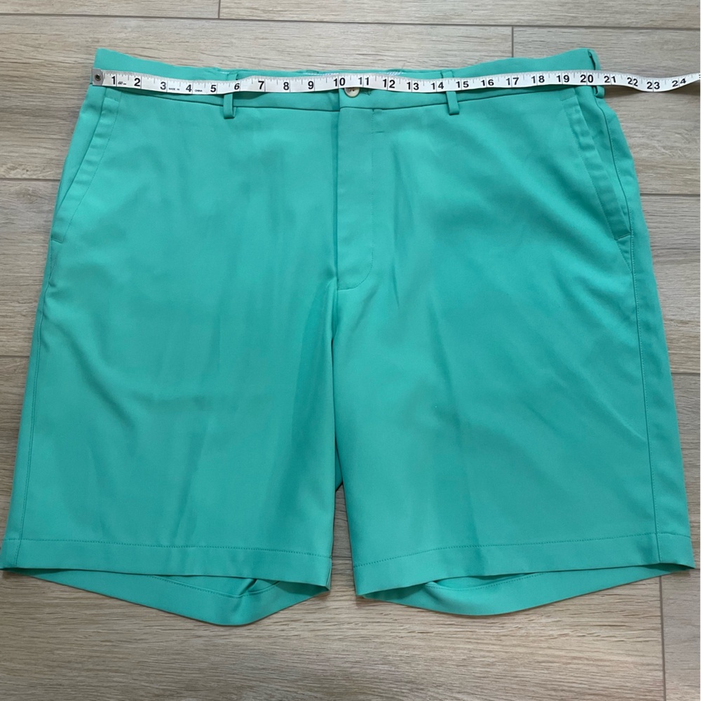 Peter Millar salem high drape performance flat front golf shorts size 40 - Picture 5 of 6